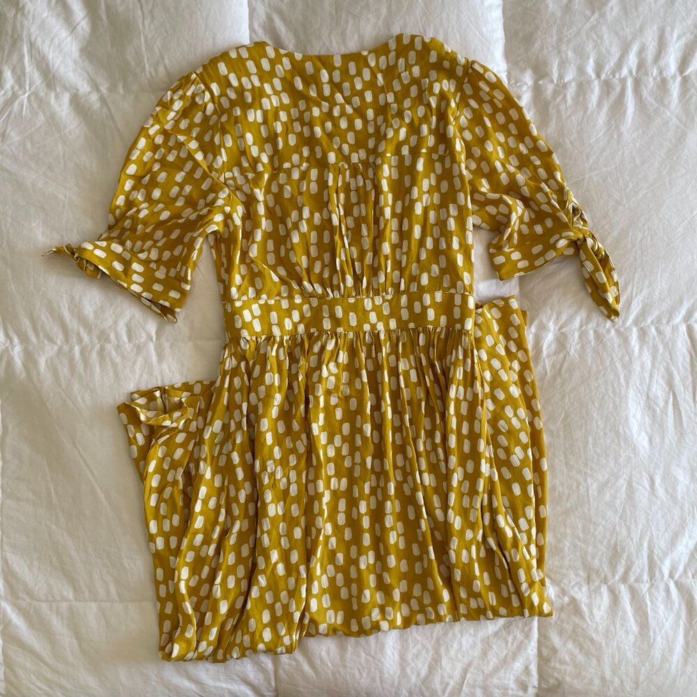 Mister Zimi Saskia Dress In Chartreuse sz 10 - Picture 7 of 8